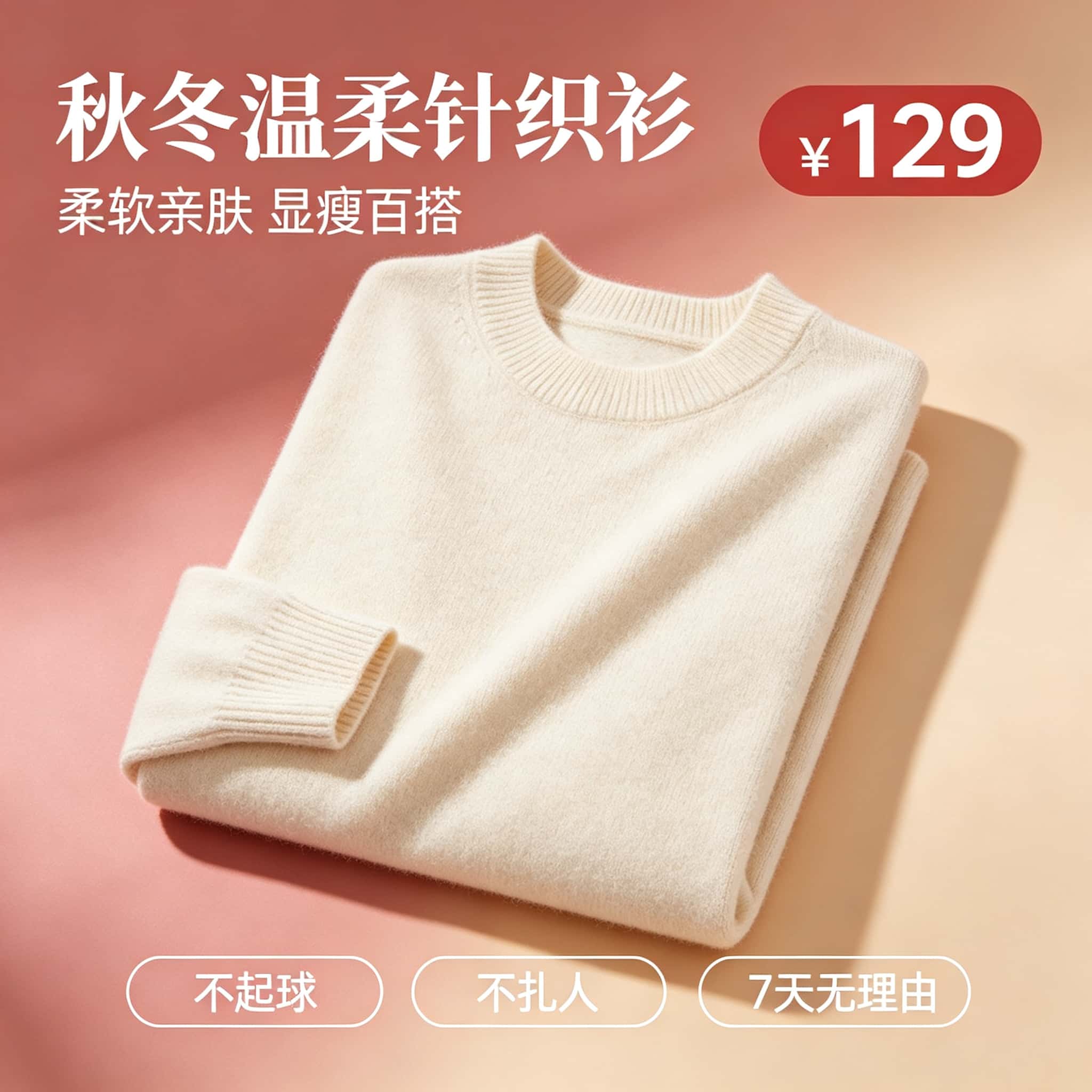 AI 生成的电商商品主图